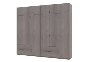 Шафа для одягу Doros Лукас Канноло/Канноло 3та3 ДСП 270х50х240 (42005243)