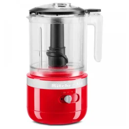 Фото кухонный миникомбайн kitchenaid 5kfcb519eer 1,3л красный