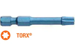 Біта ударна USH Blue Shock TORX T40 x 50мм Torsion подовжена 5шт (UUSE0063499)