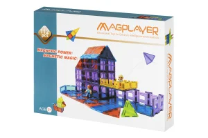 Конструктор магнітний Magplayer 112 елементів (MPL-112)