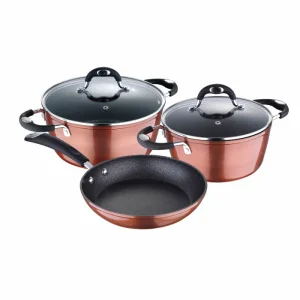 Набір посуду Bergner Copper+ 5 предметів (BG-6235-CP)