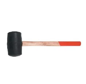 Киянка гумова Top Tools 400г 60мм рукоятка дерев'яна (02A325)