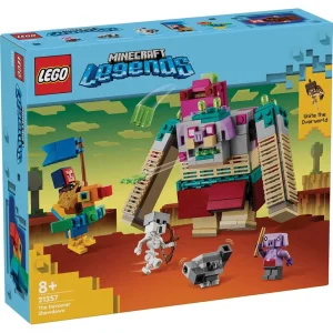 Фото конструктор lego minecraft схватка с пожирателем 420 деталей (21257)