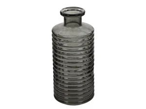Фото ваза lefard bottle grey h21,5 d9,5см (804-121)