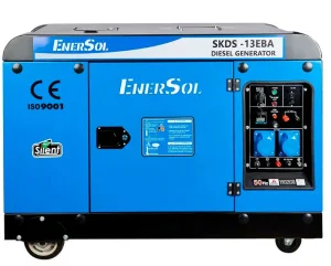 Генератор дизельний EnerSol SKDS-13EBA однофазний 13кВт
