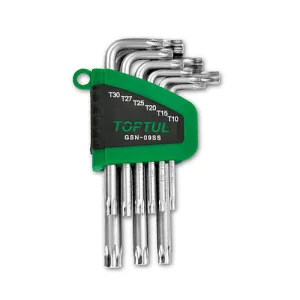 Набір ключів Torx Toptul T10-T50 9шт (GSN-09SS)