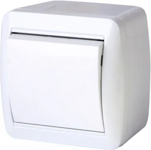 Вимикач одноклавішний E.next E.AQUA IP44 білий (s035051)