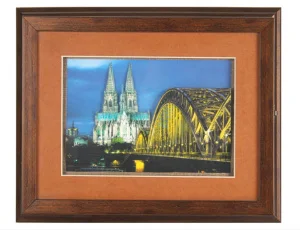 Ключниця Lefard Нічне місто без гачків 31,5x25,5x5см (541-037)