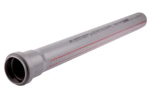 Труба внутрішньої каналізації Ostendorf HT-Safe 40мм 1,5м (171050)