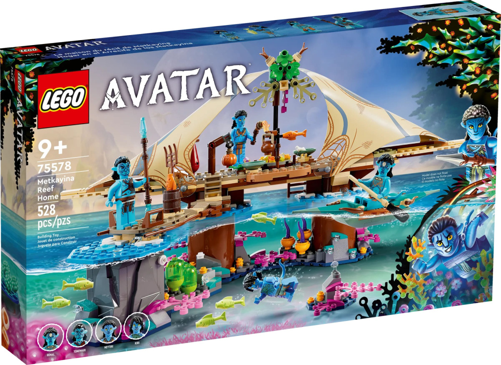 Конструктор Lego Avatar Будинок Меткаїна в рифах 528 деталей (75578)