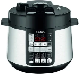 Фото мультиварка-скороварка tefal cy621d34 advanced pressure cooker