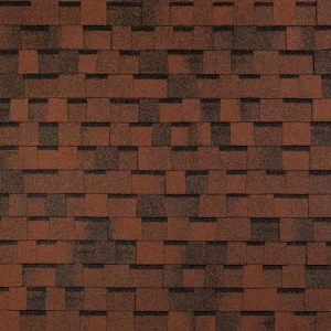 Бітумна черепиця Tegola TOP SHINGLE ПРЕМ'ЄР Червоно-Коричневий