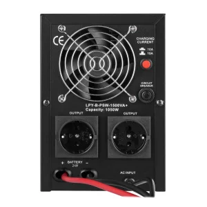 Джерело безперебійного живлення LogicPower 24V LPY-B-PSW-1500VA+1050Вт 10A/15A