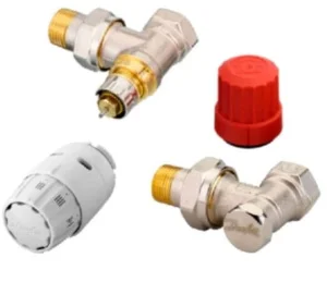 Кран термостатичний для радіатора Danfoss RAS-C2+RA-N+RLV-S 1/2" кутовий (013G2219)