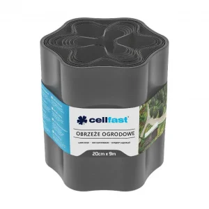 Стрічка газонна Cellfast хвиляста 20смх9м графіт (30-053)