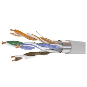 Кабель ЗЗКМ FTP cat5e 4х2х0,51 LSZH 100МГц