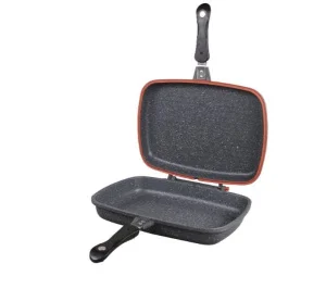 Пательня-гриль O.M.S. 3215 двостороння 36x26x9см (OMS 3215.00.12-Grey)