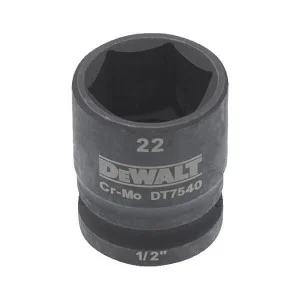 Головка торцева ударна DeWALT IMPACT 1/2" 22мм (DT7540)