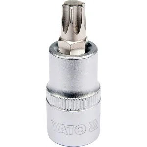 Головка торцева з бітою YATO TORX 1/2" T50 55мм (YT-04316)