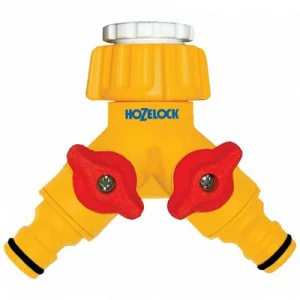 Конектор з адаптером HoZelock подвійний 1/2" і 3/4" (7064)