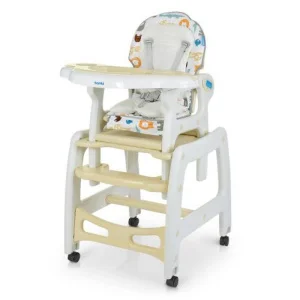 Стільчик для годування Bambi 2 в 1 M 1563 Animal Beige (233087)