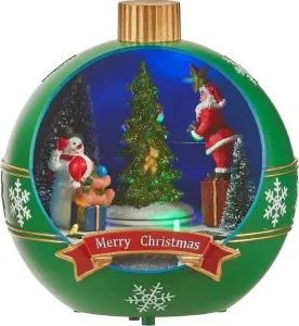 Прикраса декоративна Luville Collectables Куля Новорічна 18,5x17см (8718861435313GREEN)