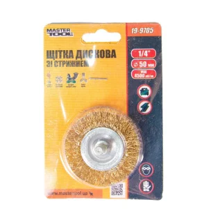 Щітка дискова Mastertool 1/4" 50мм (19-9705)