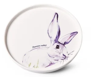 Тарілка Fissman Provence Rabbit 20см (13952)