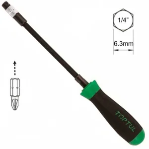 Викрутка-бітоутримувач TOPTUL 1/4" з гнучким валом (FTCA0829)