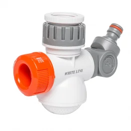 Адаптер на кран многофункциональный BRADAS MULTI SHOWER РВ 1"-3/4" (WL-3140)