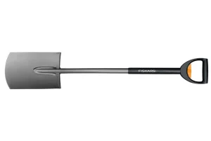 Лопата телескопическая  с закругленным лезвием Fiskars  (131310)