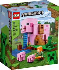 Конструктор Lego Minecraft Дом-свинья 490 деталей (21170)