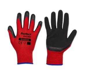 Рукавички захисні Bradas Perfect Soft Red латекс розмір 9 (RWPSRD9)