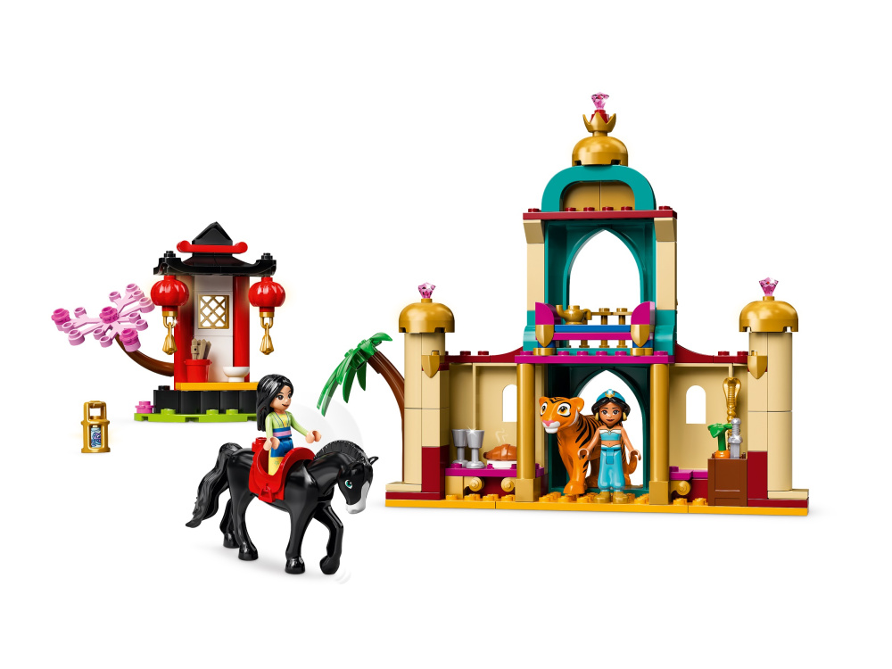 Конструктор Lego Disney Пригоди Жасмін та Мулан 176 деталей (43208)