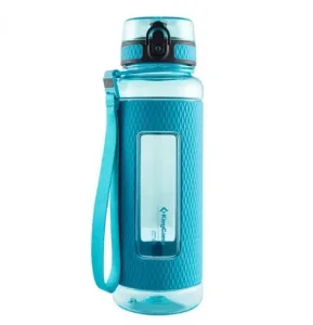 Фото бутылка для воды kingcamp silicon tritan bottle 1л голубая (ka1144rb)