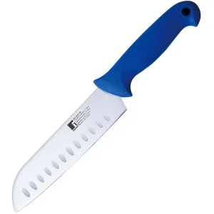 Ніж сантоку Bergner Professional color 17,5см (BG-39141-BL)