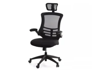 Офісне крісло Home4You Ragusa Black (27715)