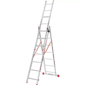 Лестница трехсекционная раскладная Квитка Pro 3x7 4,2м (110-9307)