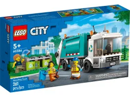 Конструктор Lego City Мусороперерабатывающий грузовик 261 деталь (60386)