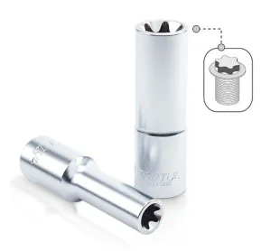 Головка торцева TOPTUL довга 1/2" E12 (BAEH1612)