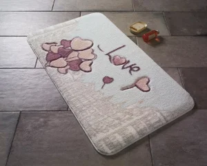 Килимок для ванної кімнати Confetti Love City Mint Green 80x140см (CT_110083436)