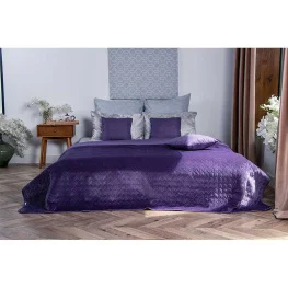 Фото покрывало декоративное руно velour violet 180x220см (340.55_violet)