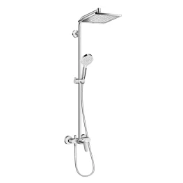 Душевая система Hansgrohe Crometta E 240 1jet Showerpipe (27284000)