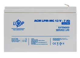 Акумулятор мультигелевий LogicPower LPM-MG 12V 7Ah (6552)