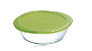 Форма PYREX COOK & STORE 26 см 2.3 л кругла з кришкою