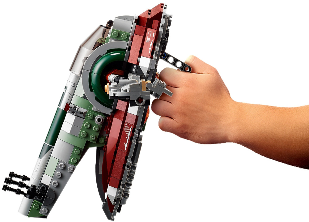 Конструктор Lego Star Wars Звездолет Бобы Фетта 593 деталей (75312)