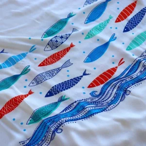 Рушник LightHouse Bamboo Peshtemal 90x180см Fish 1 Modern (603272)