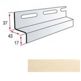 Планка навесная Альта-Профиль Alta-Siding песочный 3,66м