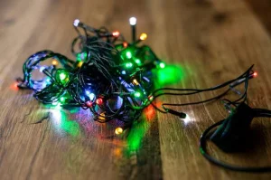 Електрогірлянда BPNY лінійна зі спалахом 50LED 5м різнокольорова (102937)