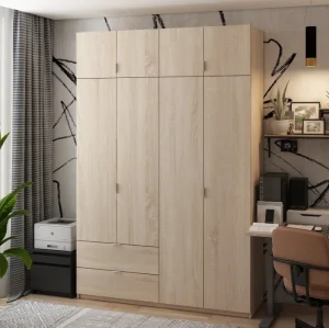 Шафа для одягу Doros Лукас Дуб Сонома 160х50х240 (80737730)